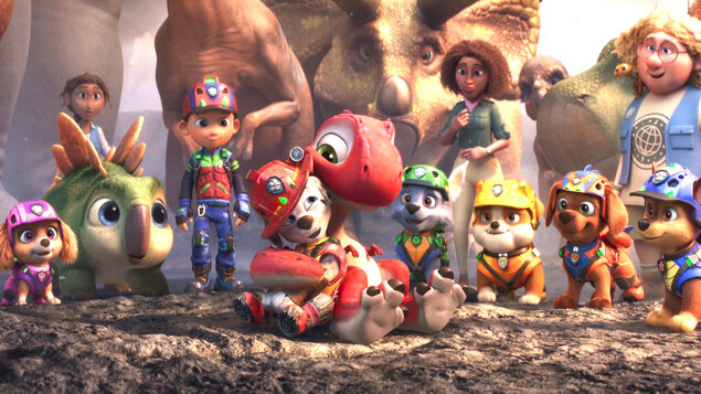 Labková patrola: Dinosaurí film