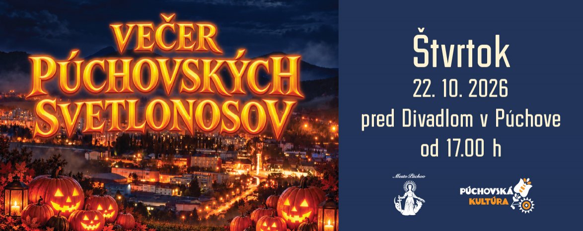 VEČER PÚCHOVSKÝCH SVETLONOSOV  2026