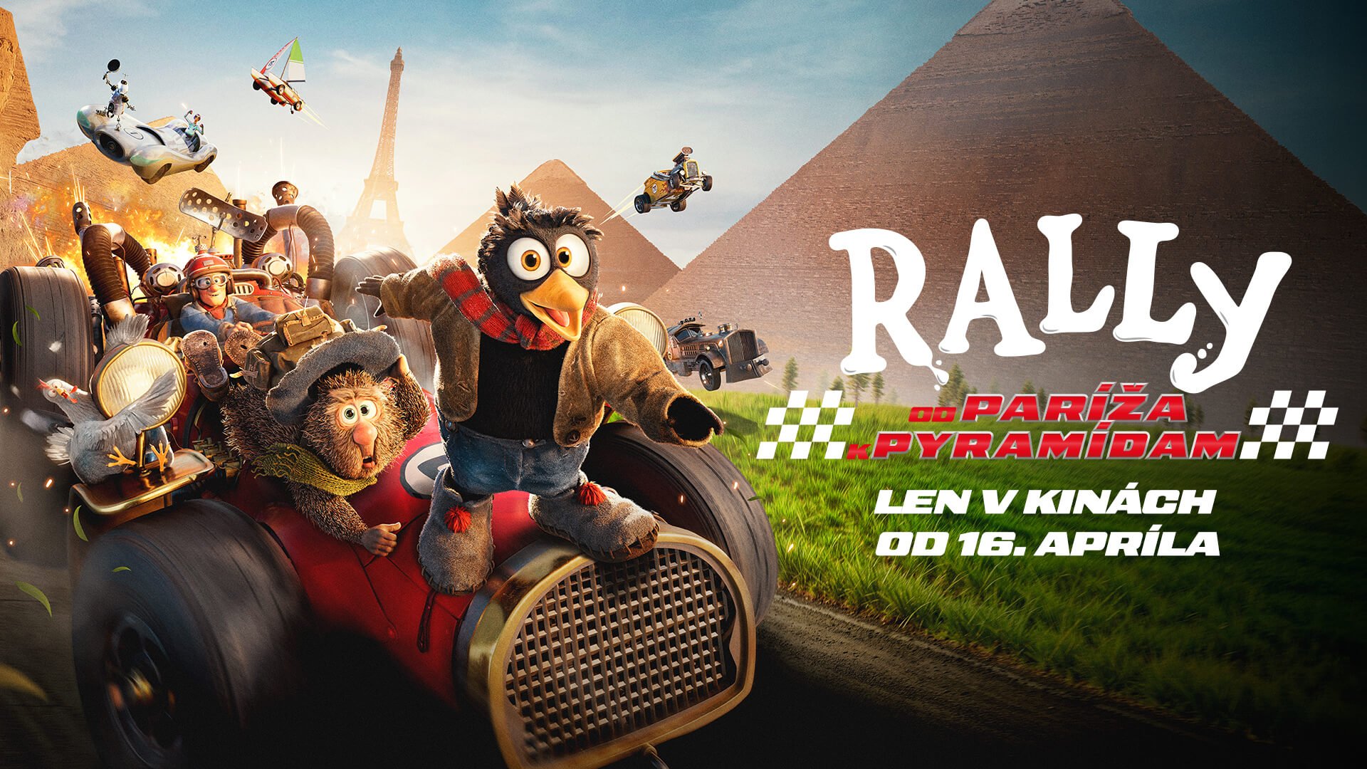 RALLY: OD PARÍŽA K PYRAMÍDAM 