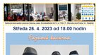 Středa 26.4.2023 od 18.00 hod. * KAPELA BANDAREND