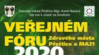 Veřejné fórum zdravého města Přeštice a MA21